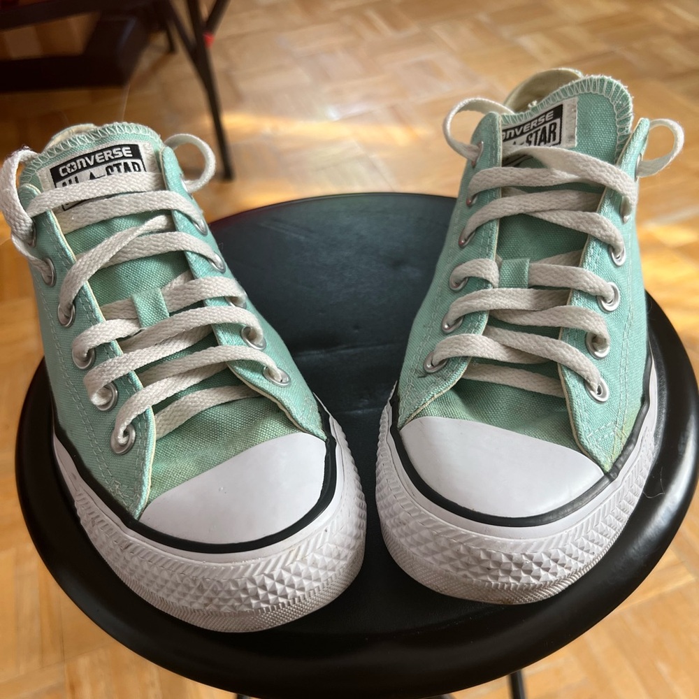 Converse All Star| Low Top| Mint Green| Women’s Size 8
